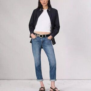rag & bone Blue Boyfriend Relaxed Fit Jeans